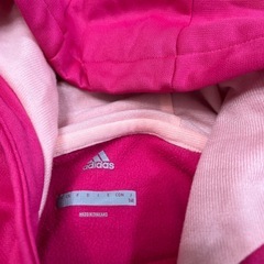 アディダス　キッズ　パーカー　160サイズの画像