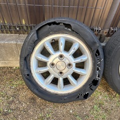 スズキ ラパン HE21S 純正ホイールの画像