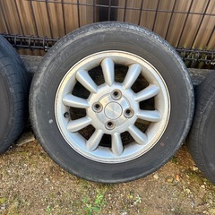 スズキ ラパン HE21S 純正ホイールの画像