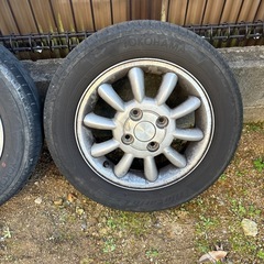 スズキ ラパン HE21S 純正ホイールの画像