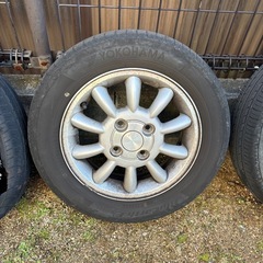 スズキ ラパン HE21S 純正ホイールの画像