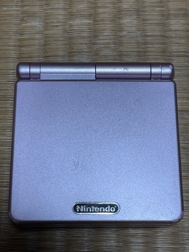 ゲームボーイアドバンスSP ピンク　GBA SP 起動確認済み　純正充電アダプタとGB遊戯王デュエルモンスターズつき　