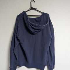 【引取限定】ユニクロ メンズ パーカー 青 XL【北海道札幌市】の画像