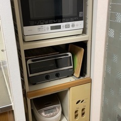 米びつ付きレンジ台　12月3日(火)引き取り限定