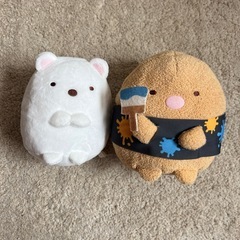 すみっコぐらし ぬいぐるみ しろくま とんかつ