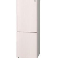 SHARP 271リットル 冷蔵庫 ピンクベージュの画像