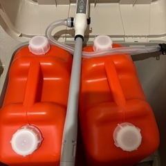 【お譲り先決定しました】ダイニチ 灯油ファンヒーター ポリタンク付き の画像