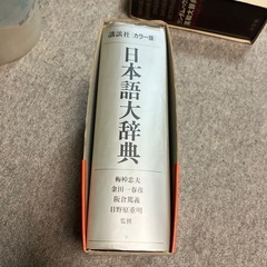 講談社日本語大辞典の画像