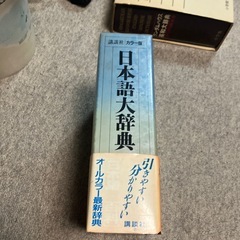 講談社日本語大辞典の画像
