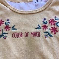 【未使用】キッズ カットソー 110の画像