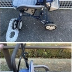シルバーカー　折り畳み式の画像