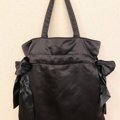 Maison de FLEUR トートバッグ メゾンドフルール ハンドバッグ バッグ 黒の画像