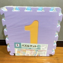 【新品未使用】プレイマット10枚組2セット パズルマット　動物 数字 の画像