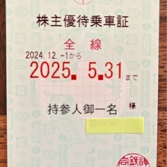 定期券 チケットの中古が安い！激安で譲ります・無料であげます｜ジモティー