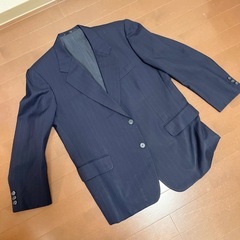 高島屋オーダースーツ　上下　毛100%の画像