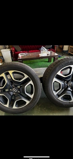 タイヤホイール19インチ！4本純正専用ナットもつけます