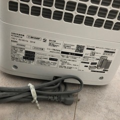 SHARP 空気清浄機 加湿器の画像