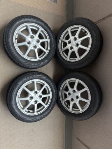 売約済　ダイハツ純正ホイール　2018年製　ブリヂストン　ブリザックVRX2 155/65R14 4本