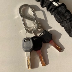 商談中 Favoto バイクロック チェーンロック 【鍵3本付き 軽量0.7KG 3層構造】 極太デザイン の画像