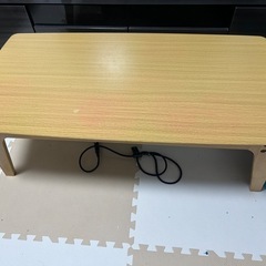 ニトリ製こたつテーブル