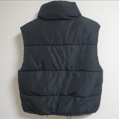 中綿ダウンベスト[fo1619] ブラックの画像