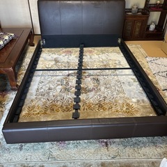 ニトリ　低床　ダブルベッド　無料