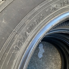 スタッドレス‼️アイスガードig60 145/80/13 18年製の画像