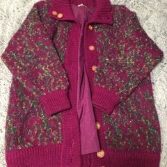 レディース　裏地付きカーディガン(ジャケット)