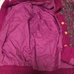 レディース　裏地付きカーディガン(ジャケット)の画像