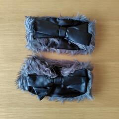 ブーツアレンジ（ファーリボン）の画像