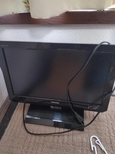 【値下げしました】東芝の19型TV