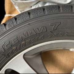 GOODYEAR 155/65R14 スタッドレス ４本セットの画像