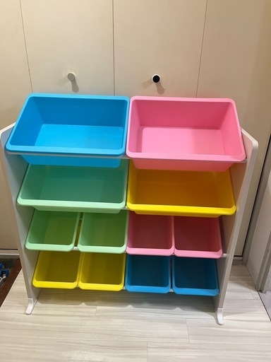 オモチャ箱　　おもちゃ　ラック　収納