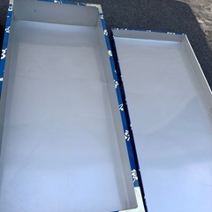 2点セット　昭和レトロ 缶 衣装ケース ブリキ衣装ケース 収納箱 BOXの画像