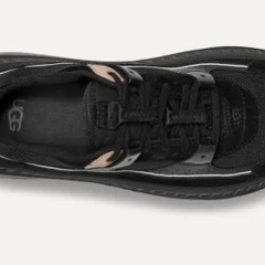 UGG 24cm スニーカー ブラック 厚底の画像