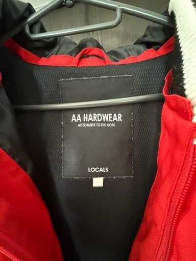 AA HARDWEAR 赤 スノーボードウェア セット