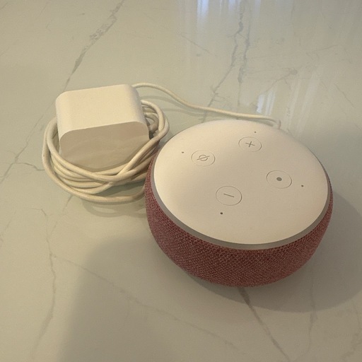 アレクサ　Amazon echo dot 第3世代エコードット　ピンク