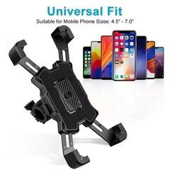 スマホホルダー バイク 4.5-7.0インチ用　バータイプ　新品・未使用・動作確認済みの画像