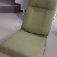 座椅子　グリーン　◼️他の物とセットで無料😊