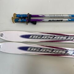 ★ レンタル対応可 ★ 大人用 スキーセット カービングスキー OGASAKA Keo's RUADE ビンディング 付 スキー板 + スキーブーツ + ストック の画像
