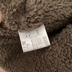 裏ボア　コートの画像