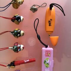 お茶犬　ストラップ　おーいお茶　伊藤園　ノベルティ　コレクション非売品の画像