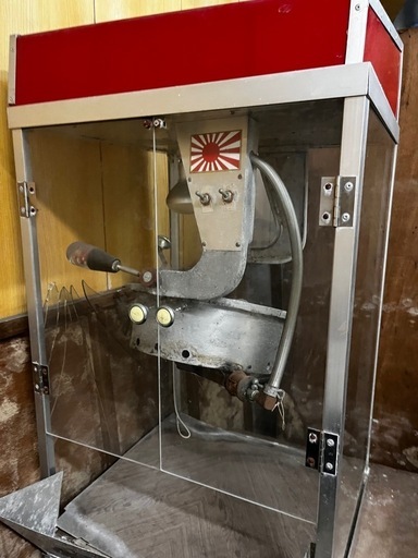 ジャンク品　ポップコーン製造機　昭和レトロ