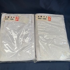 レースカーテン　半間　窓用　100×138 2枚入　2セット　花柄
