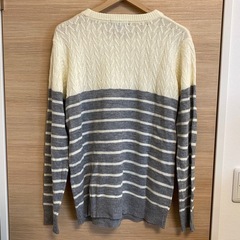 メンズ　ニットセーター　Mの画像