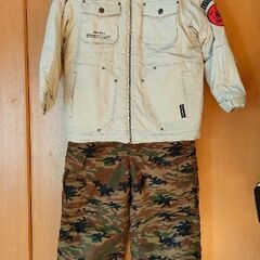 スキーウェア上下セット120cm