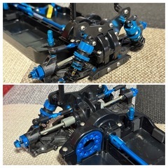 タミヤ TT-02 SRX チタンビス使用 オプション有りの画像
