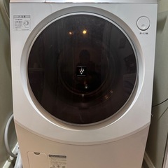 引渡先決定済【12月21日〜引取り可能な方】シャープドラム式洗濯乾燥機
