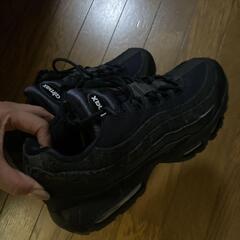 Nike Air Max ブラック スニーカー　26.の画像
