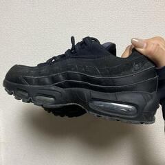 Nike Air Max ブラック スニーカー　26.の画像